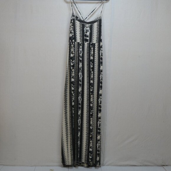 Maxi dress Spaghetti straps Whimsigoth  flowy size Medium Volcom - Picture 1 of 12